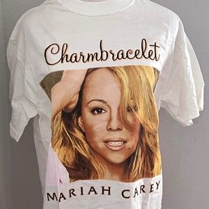 Mariah Carey Charmbracelet Concert Tshirt Size M